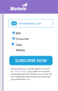 The Future of the Email Opt In: The Marketo Preference Center — Leadous Articles & Insights Marketo Blog Opt In